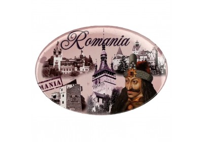 Magnet deschizător de sticlă Vlad Țepes (roz)